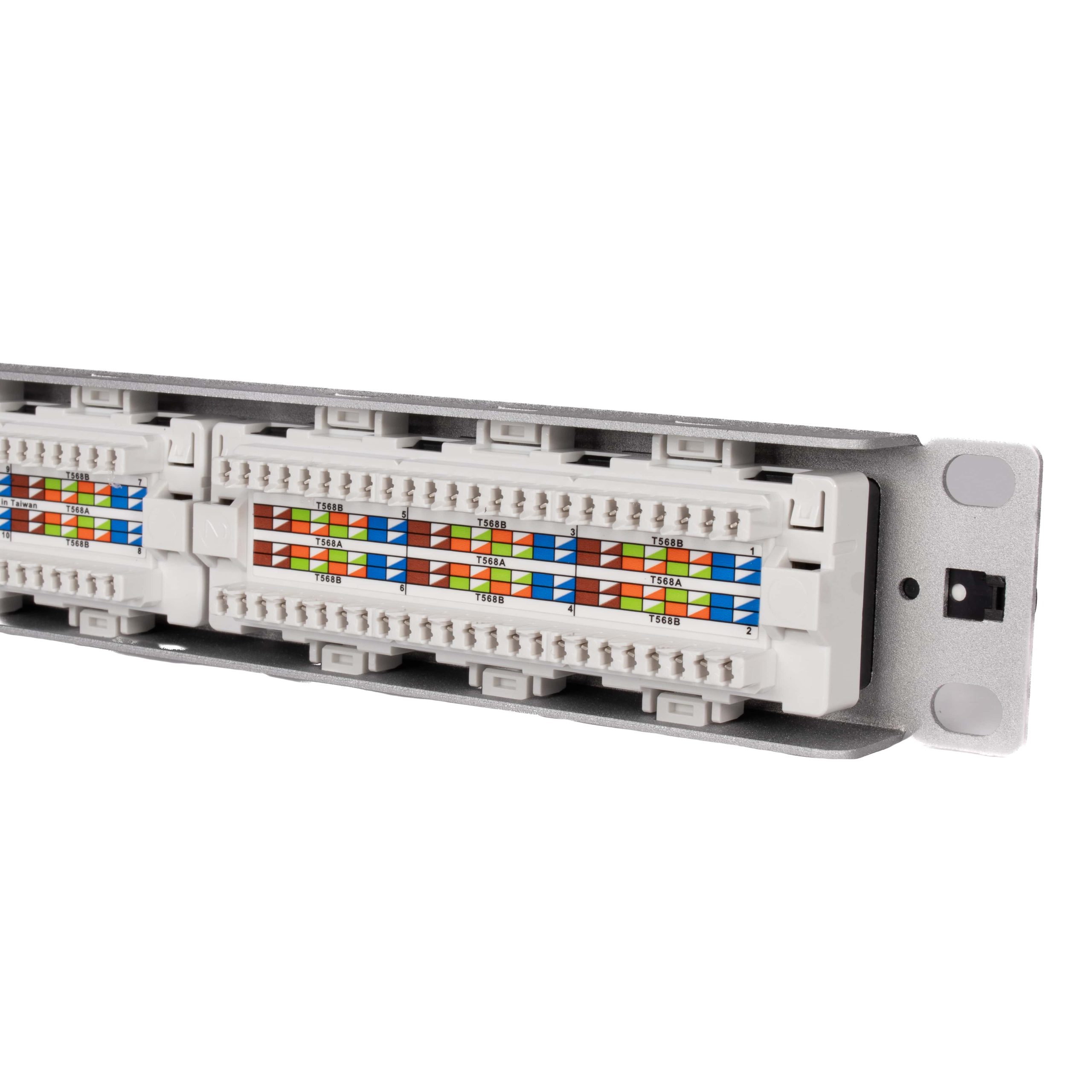 Patch Panel Categoria 6 Slim – 24 Portas