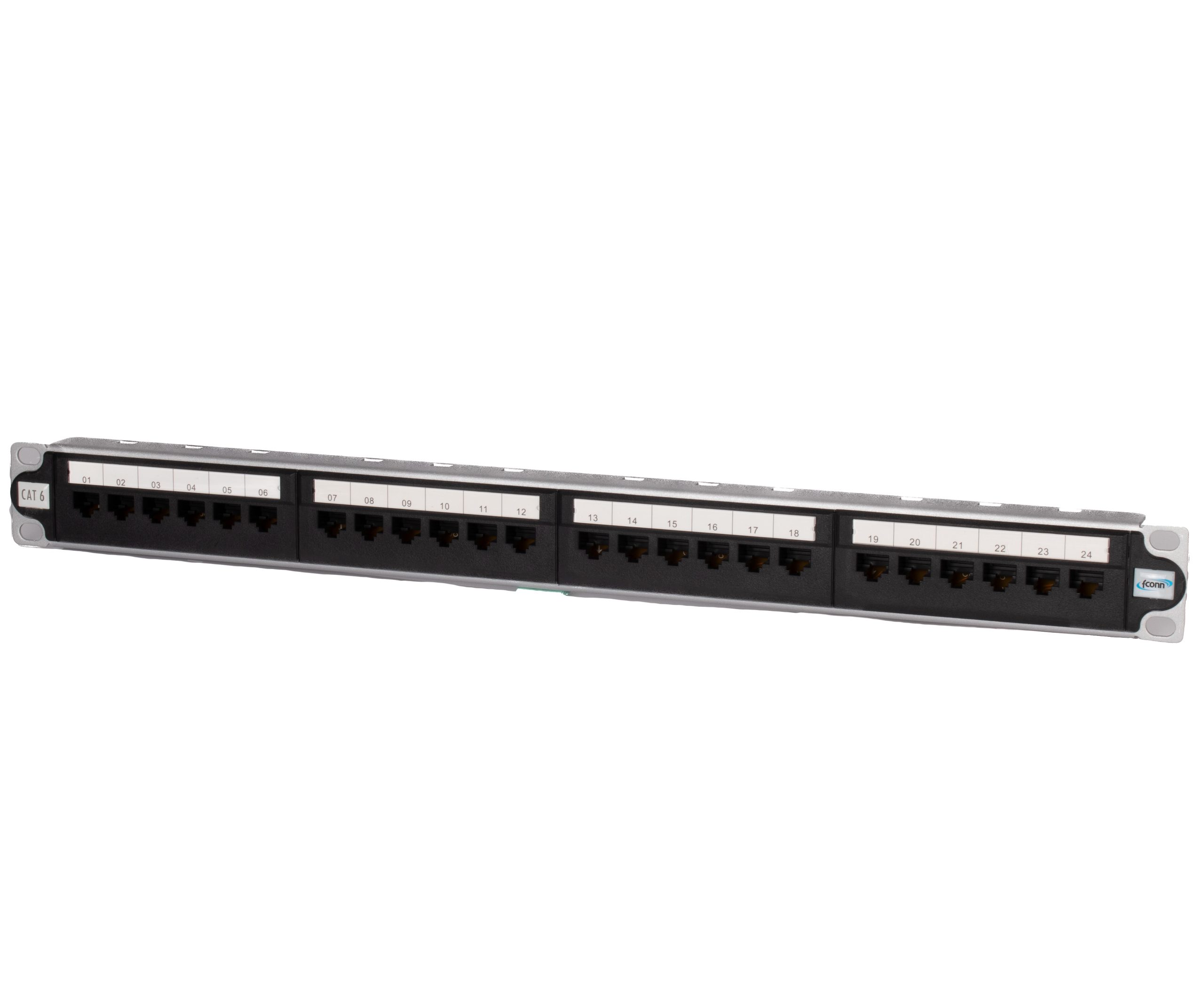 Patch Panel Categoria 6 Slim – 24 Portas